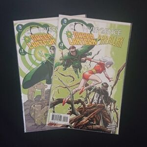DC Comics - Convergence Green Lantern Parallax Comic Books - Set of 2